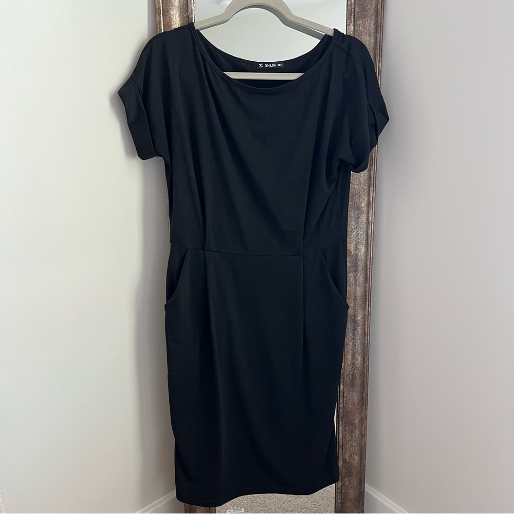 Shein Black Dress Large